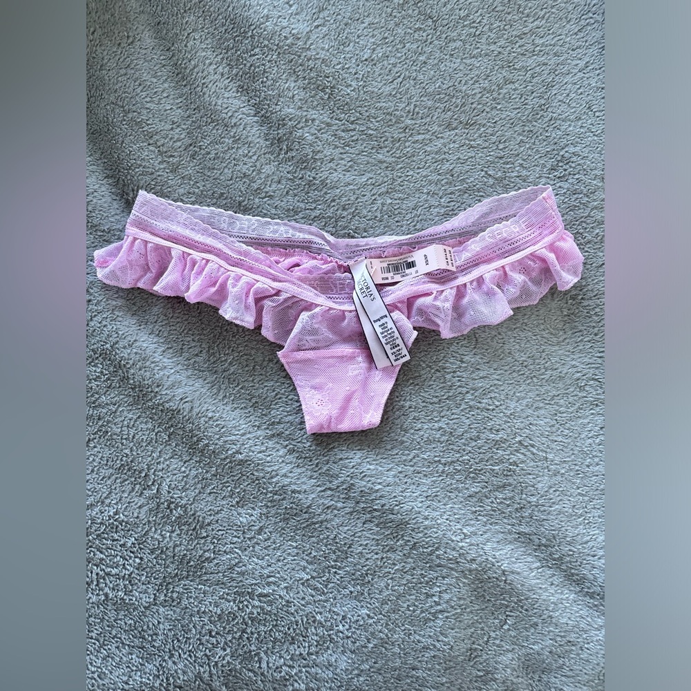 Victoria's Secret Pink Ruffled Underwear